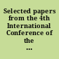 Selected papers from the 4th International Conference of the performance Measurement Association, Edinburgh, July 2004 /