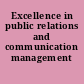 Excellence in public relations and communication management /