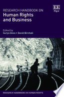 Research handbook on human rights and business