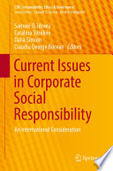 Current issues in corporate social responsibility : an international consideration /