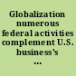 Globalization numerous federal activities complement U.S. business's global corporate social responsibility efforts : report to congressional requesters.