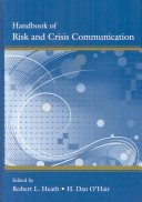 Handbook of risk and crisis communication /