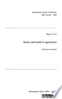 Safety and health in agriculture /