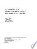 Self-evaluation of occupational safety and health programs /