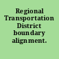 Regional Transportation District boundary alignment.