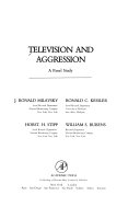 Television and aggression : a panel study /