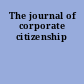 The journal of corporate citizenship