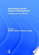 Reinventing human resource management : challenges and new directions /