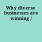 Why diverse businesses are winning /