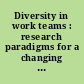 Diversity in work teams : research paradigms for a changing workplace /