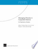 Managing diversity in corporate America : an exploratory analysis /