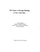 The future of savings banking in New York State /