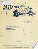 Flood insurance study : city of Huntsville, Alabama, Madison County.