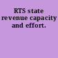RTS state revenue capacity and effort.