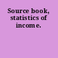 Source book, statistics of income.