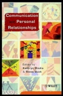 Communication and personal relationships /