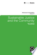 Sustainable justice and the community /