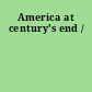America at century's end /