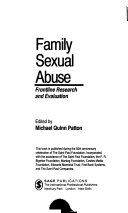 Family sexual abuse : frontline research and evaluation /