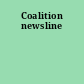 Coalition newsline