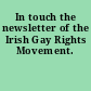 In touch the newsletter of the Irish Gay Rights Movement.