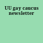 UU gay caucus newsletter