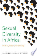 Sexual diversity in Africa : politics, theory, and citizenship /