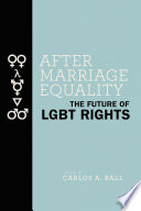 After marriage equality : the future of LGBT rights /