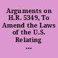 Arguments on H.R. 5349, To Amend the Laws of the U.S. Relating to the Registration of Trade-Marks. hearings before the United States House Committee on Patents, Fifty-Ninth Congress, first session, on Feb. 21, 1906.