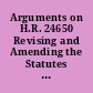 Arguments on H.R. 24650 Revising and Amending the Statutes Relative to Trade-Marks hearings before the United States House Committee on Patents, Sixty-First Congress, second session, on Apr. 20, 1910.