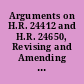 Arguments on H.R. 24412 and H.R. 24650, Revising and Amending the Statutes Relative to Trade-Marks hearings before the United States House Committee on Patents, Sixty-First Congress, second session, on Apr. 27, 1910.