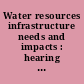 Water resources infrastructure needs and impacts : hearing before the Subcommittee on Water Resources, Transportation, and Infrastructure of the Committee on Environment and Public Works, United States Senate, One Hundred Second Congress, second session, March 4, 1992.