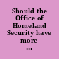 Should the Office of Homeland Security have more power? a case study in information sharing : hearing before the Subcommittee on Administrative Oversight and the Courts of the Committee on the Judiciary, United States Senate, One Hundred Seventh Congress, second session, April 17, 2002.