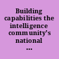Building capabilities the intelligence community's national security requirements for diversity of language, skills, and ethnic and cultural understanding : hearing before the Permanent Select Committee on Intelligence, One Hundred Eighth Congress, first session, November 5, 2003.