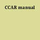 CCAR manual