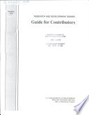 Guide for contributors.