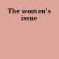 The women's issue