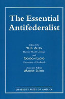 The Essential antifederalist /
