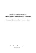 America in the 21st century : political and economic issues /