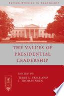 The values of presidential leadership