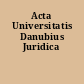 Acta Universitatis Danubius Juridica