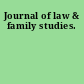 Journal of law & family studies.