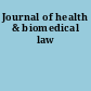 Journal of health & biomedical law