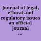 Journal of legal, ethical and regulatory issues an official journal of the Allied Academies, Inc.