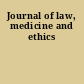Journal of law, medicine and ethics