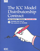 The ICC model distributorship contract : sole importer-distributor.