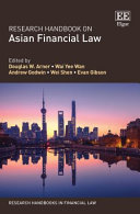 Research handbook on Asian financial law /