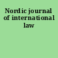 Nordic journal of international law