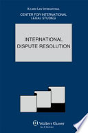 International dispute resolution /