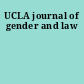 UCLA journal of gender and law
